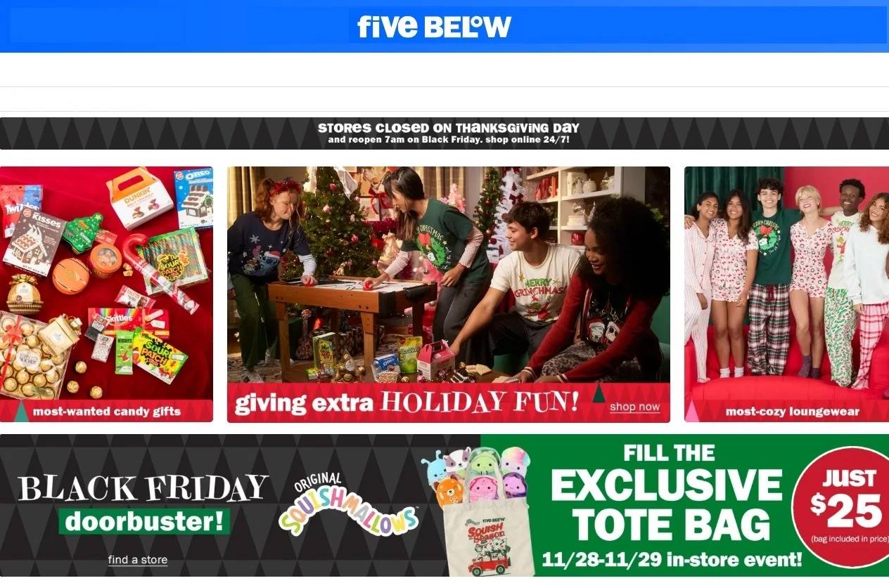 Five Below Black Friday Deals - Page 1