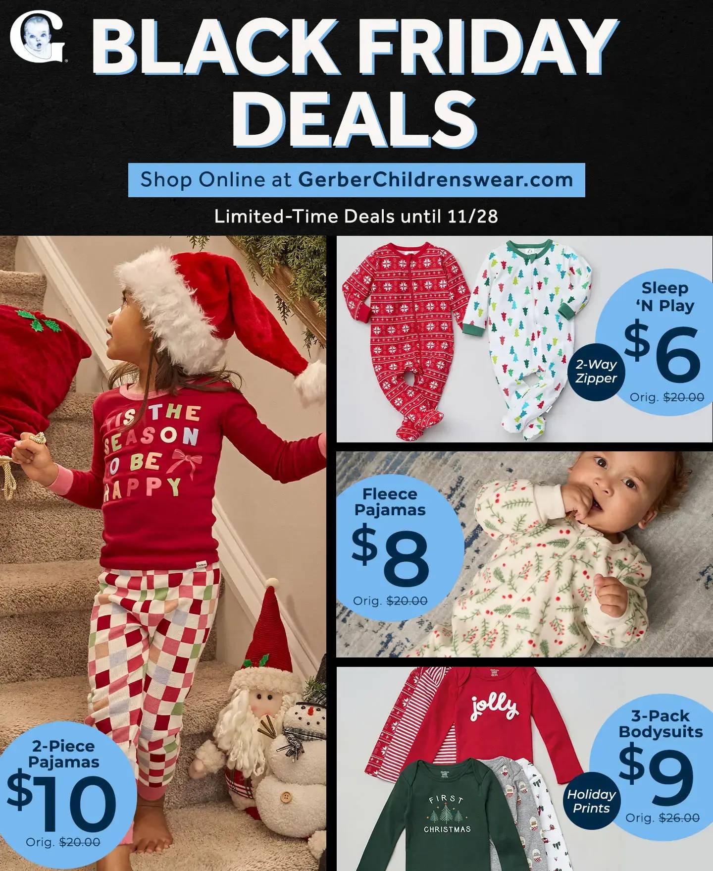 Gerber Childrenswear Black Friday Deals - Page 1