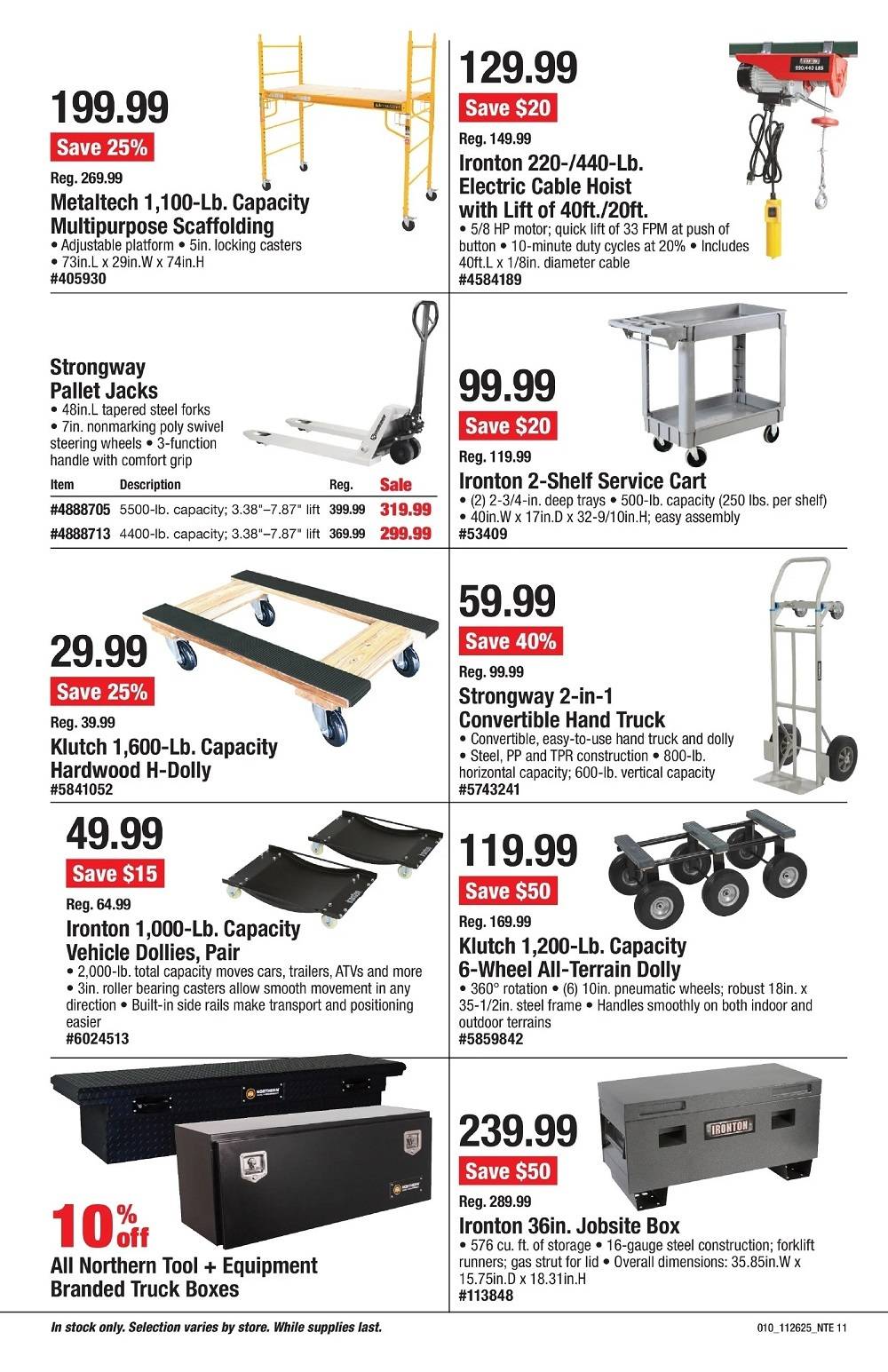 Northern Tool + Equipment Black Friday Ad - Page 9