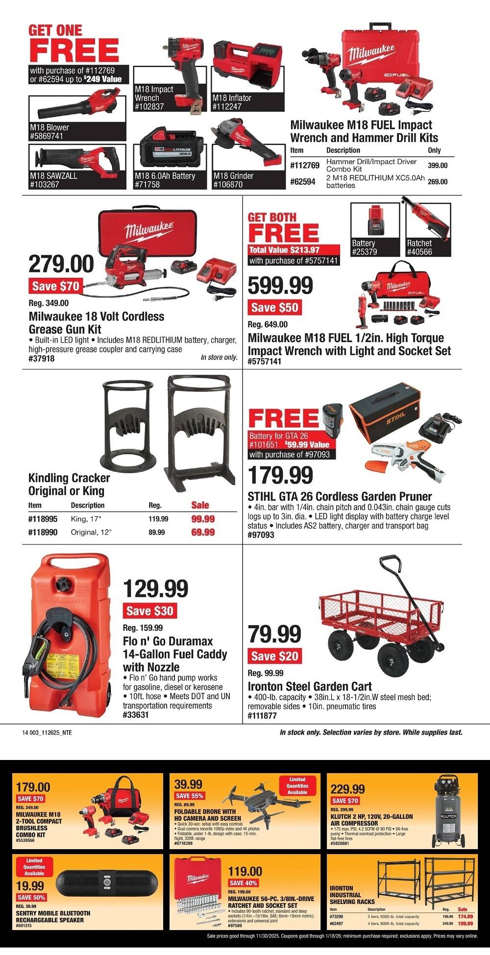 Northern Tool + Equipment Black Friday Ad - Page 12