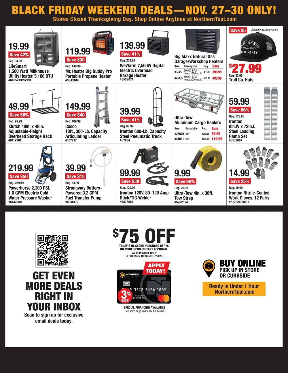 Northern Tool + Equipment Black Friday Ad - Page 14
