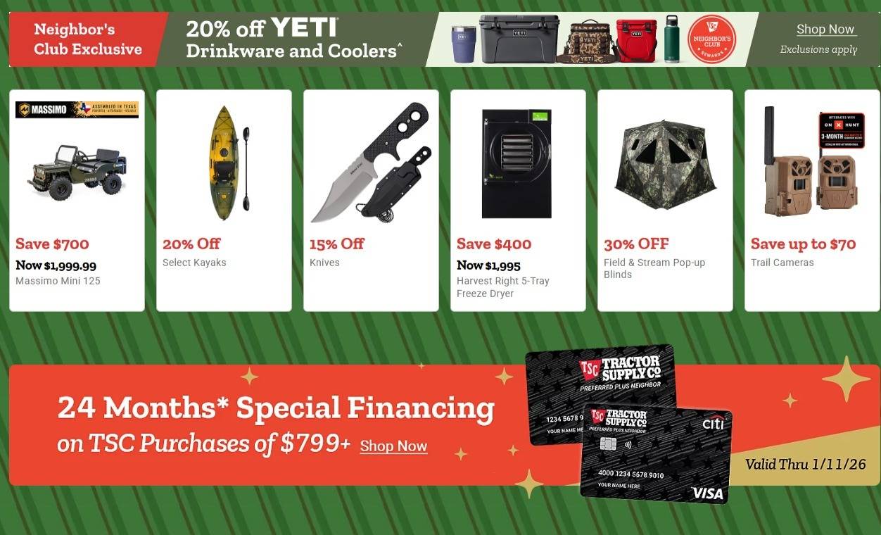 Tractor Supply Company Black Friday Deals - Page 6