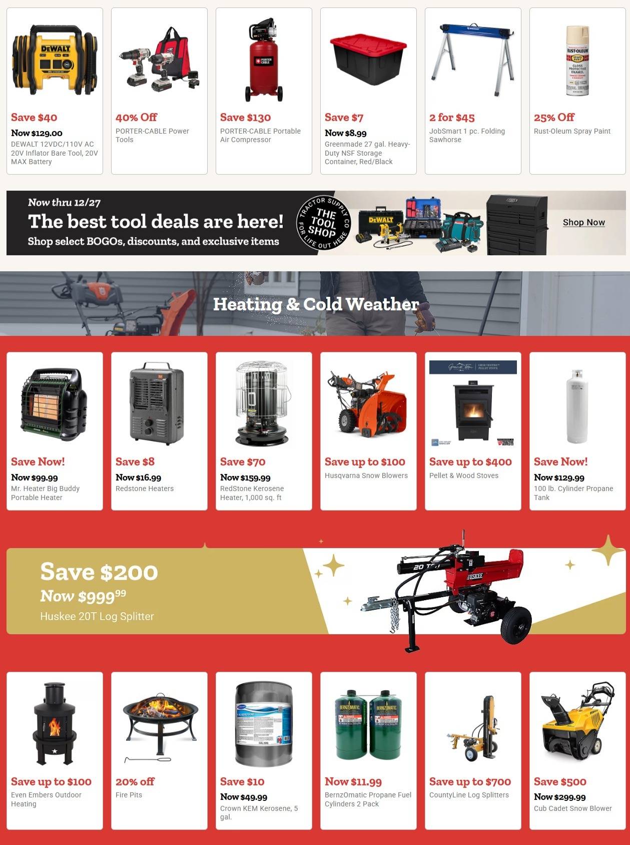 Tractor Supply Company Black Friday Deals - Page 8