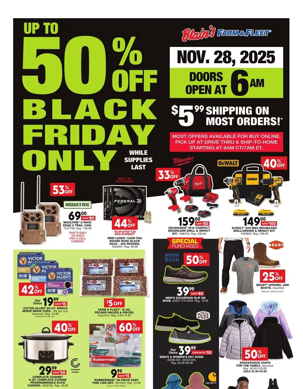 Blain's Farm & Fleet Black Friday Ad - Page 1