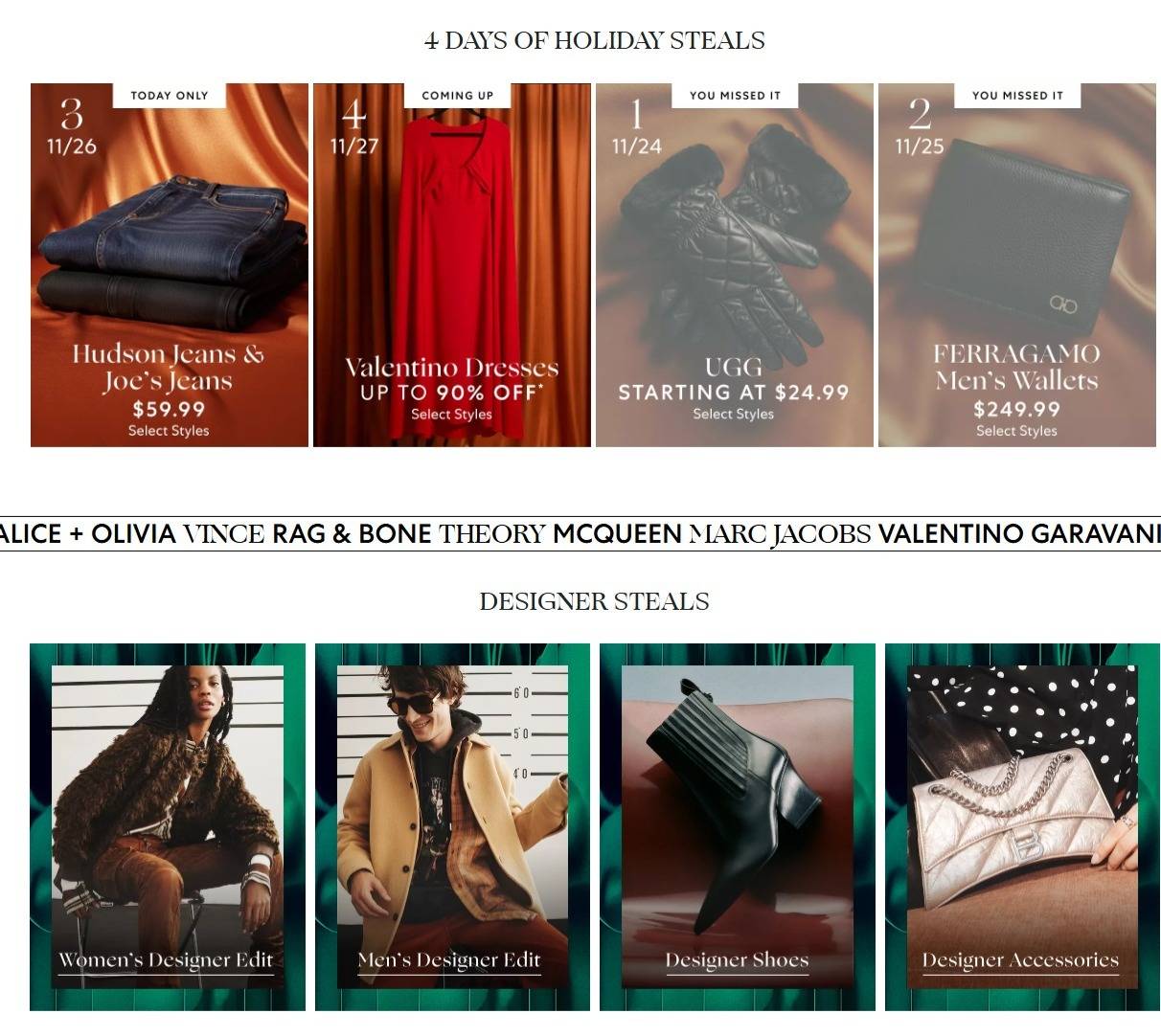 Saks Fifth Avenue Black Friday Sale - Page 2