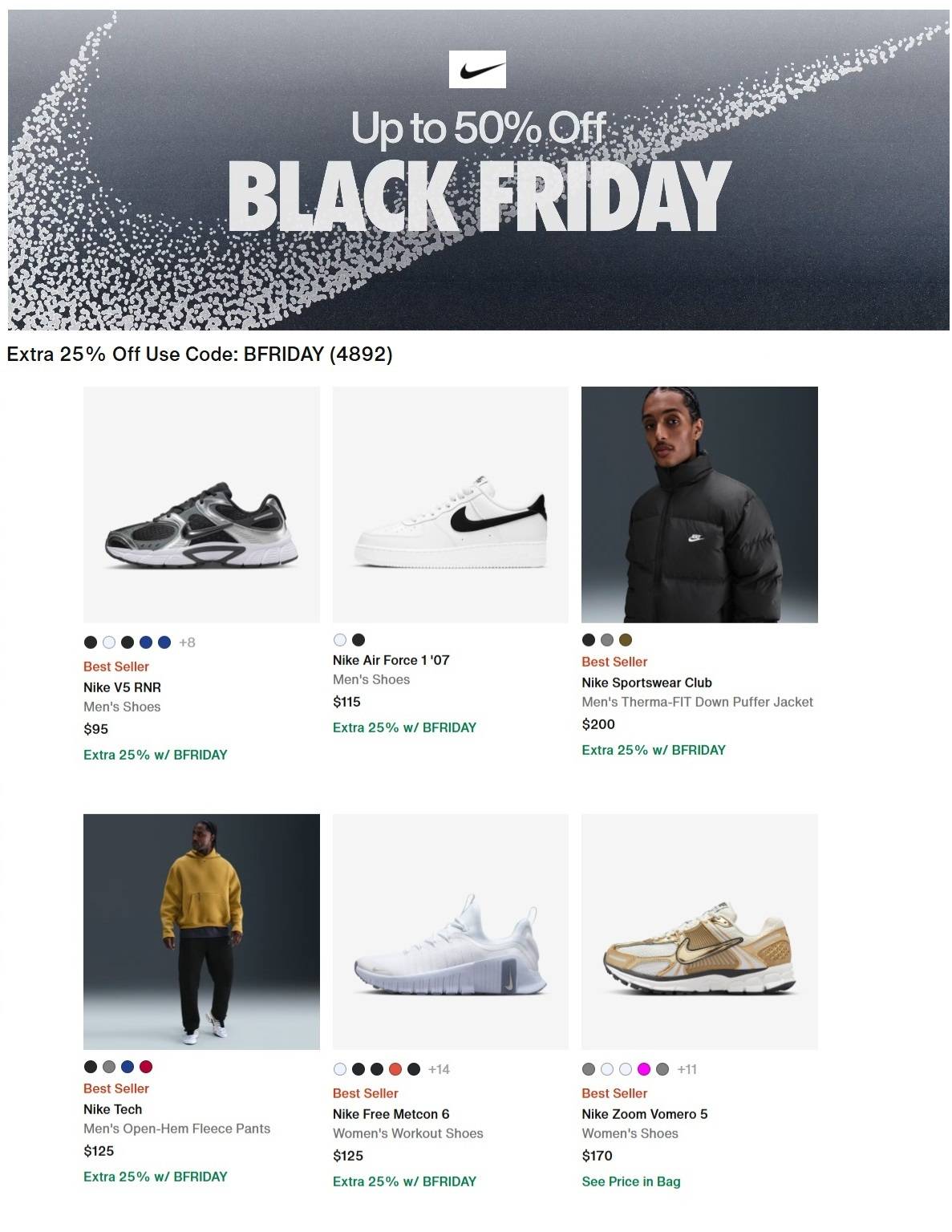 Nike Black Friday Deals - Page 1