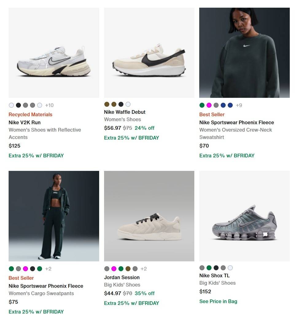 Nike Black Friday Deals - Page 3