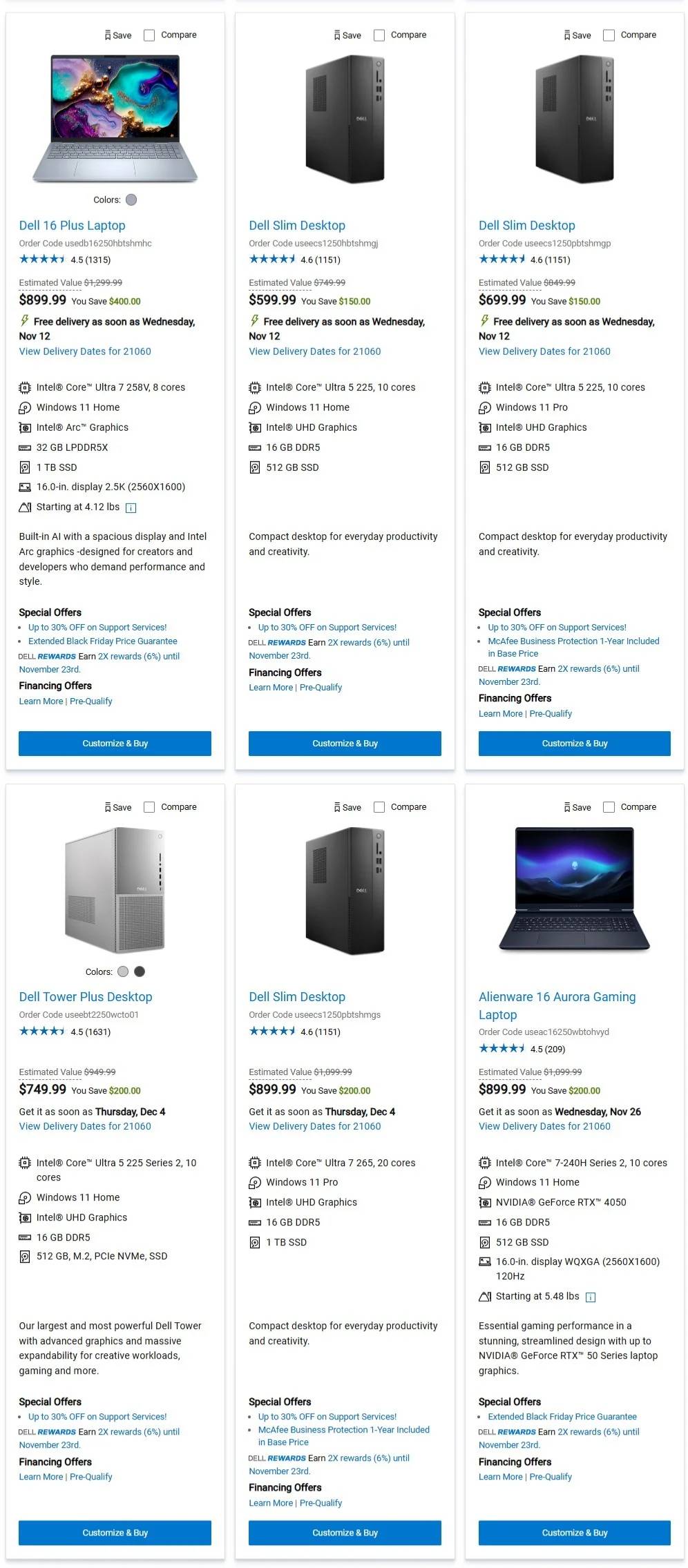 Dell Black Friday Deals - Page 2