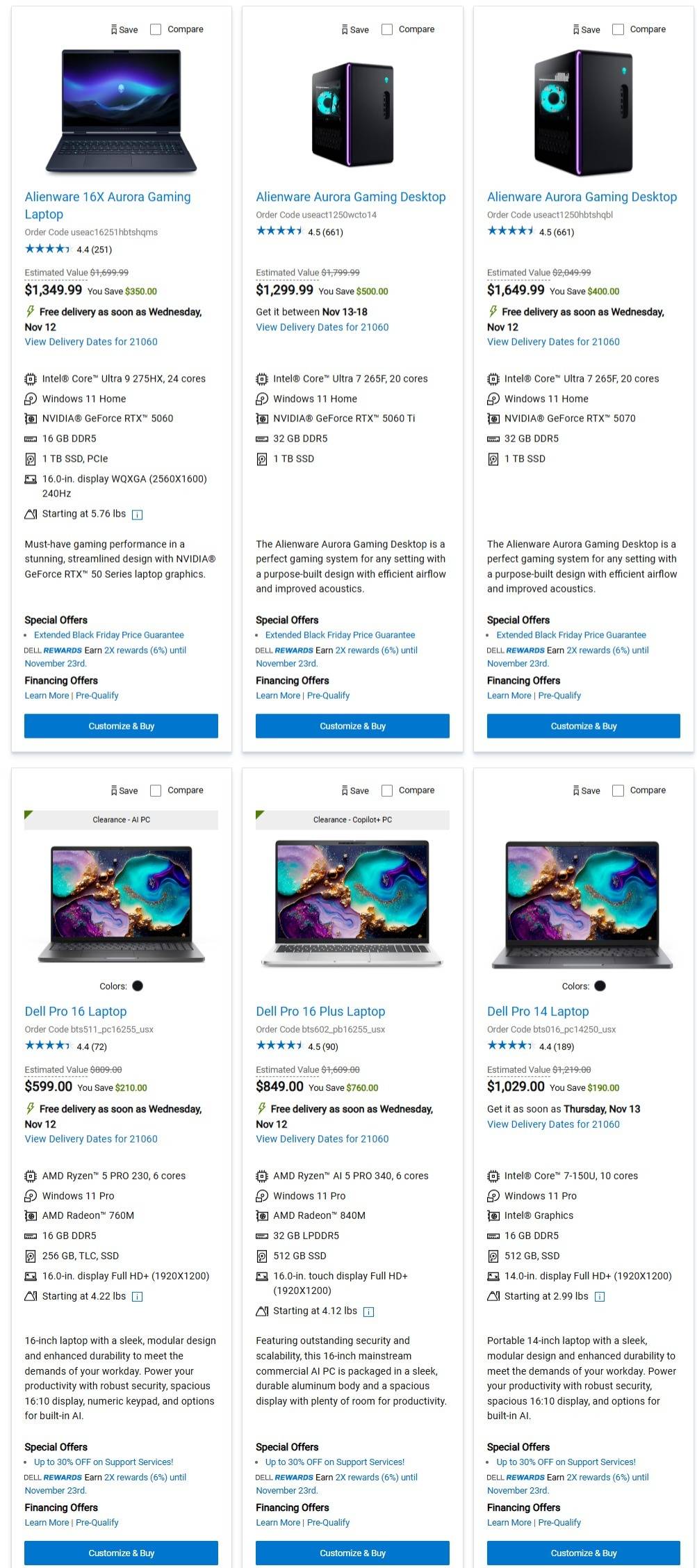 Dell Black Friday Deals - Page 3