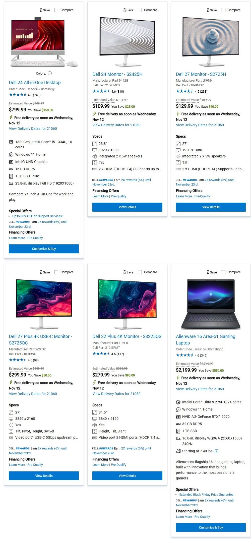 Dell Black Friday Deals - Page 8