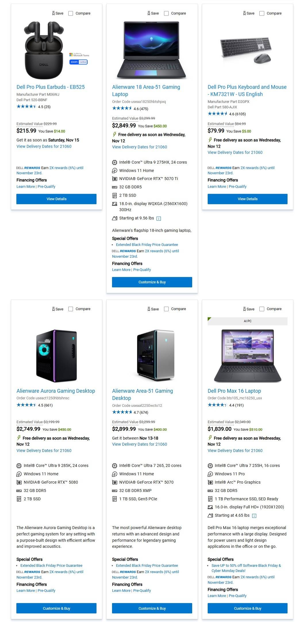 Dell Black Friday Deals - Page 9