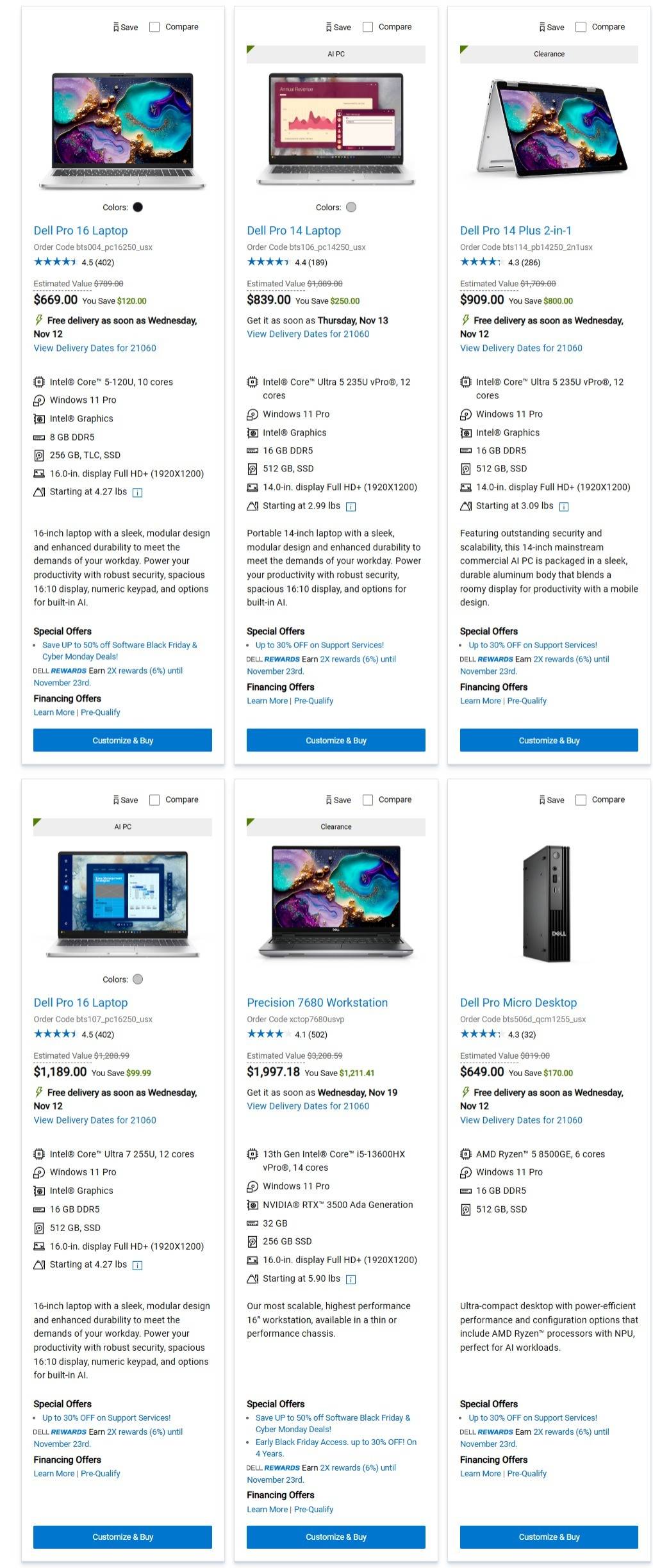 Dell Black Friday Deals - Page 10