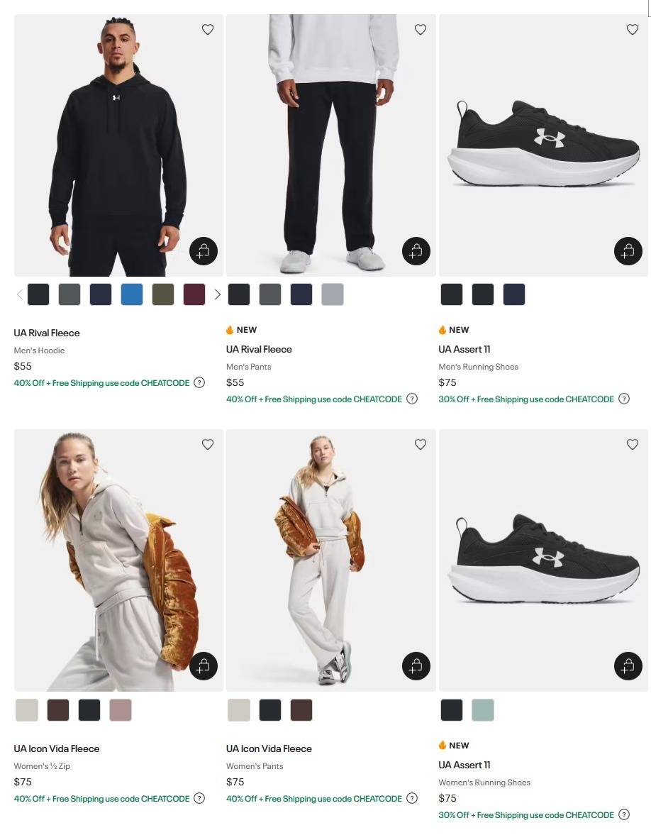 Under Armour Black Friday Deals - Page 2