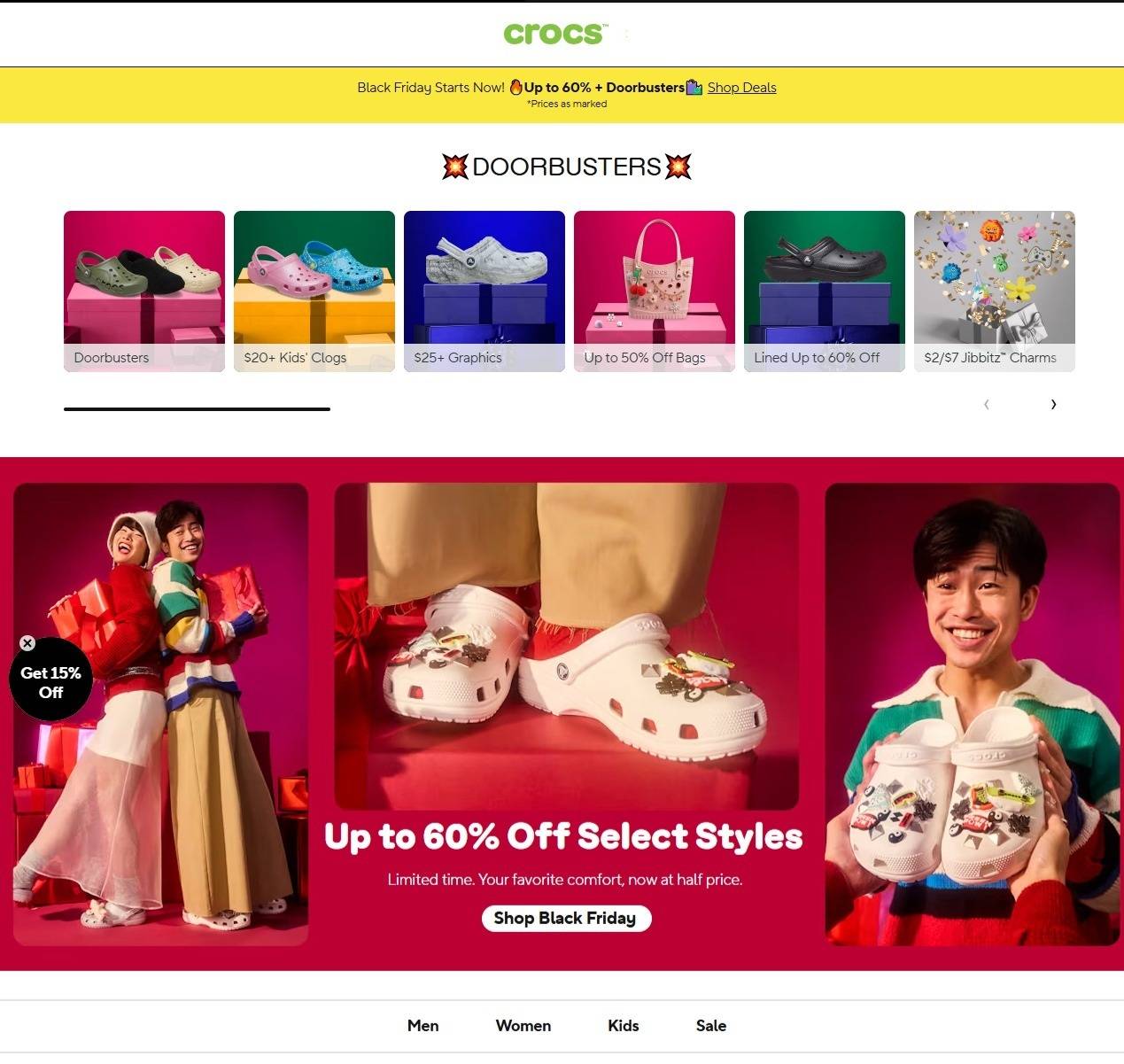 Crocs Black Friday Deals - Page 1