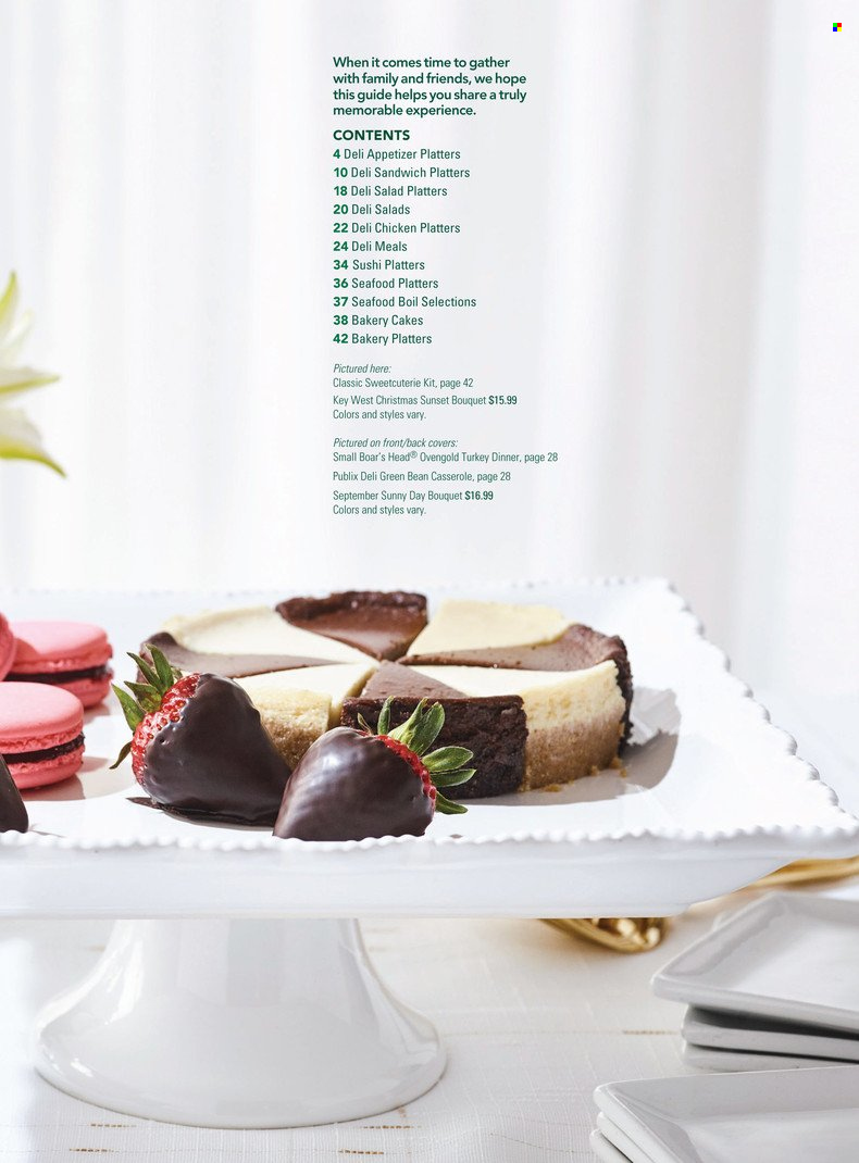 Publix Gather & Share Catering Guide - Fall/Winter 2021 - Page 3