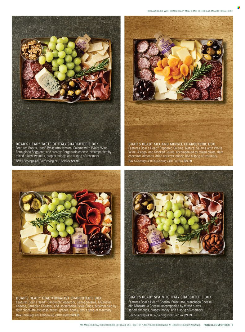Publix Gather & Share Catering Guide - Fall/Winter 2021 - Page 9