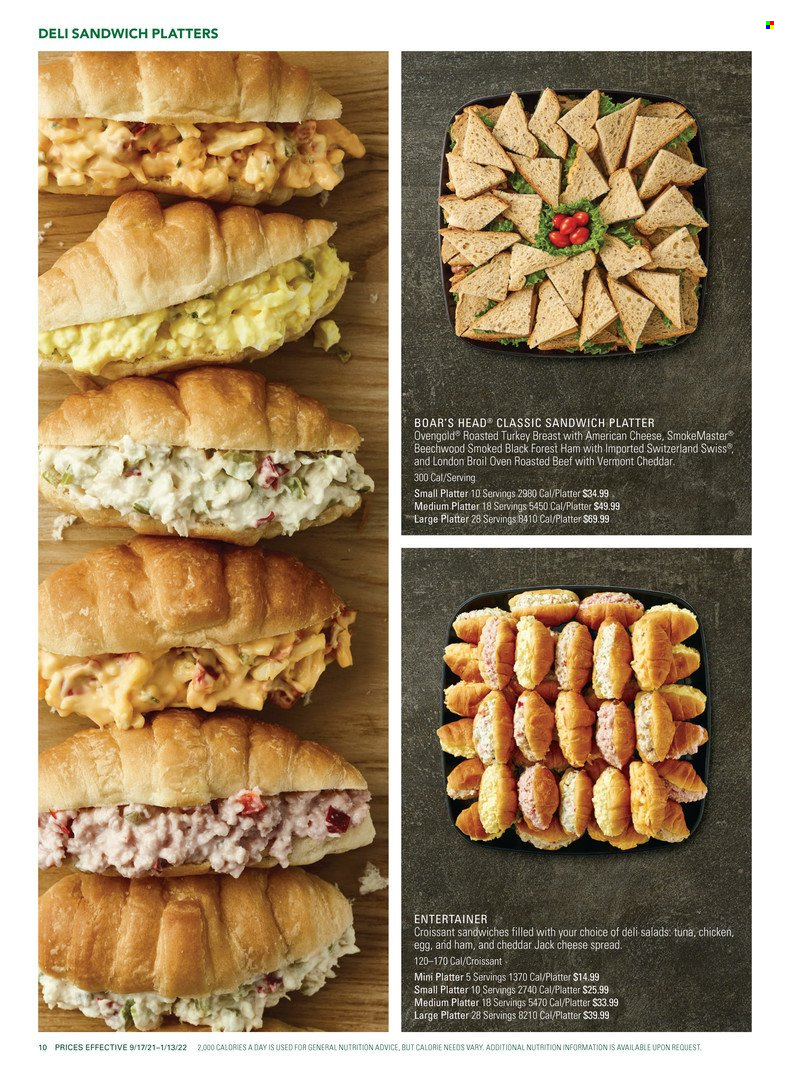 Publix Gather & Share Catering Guide - Fall/Winter 2021 - Page 10