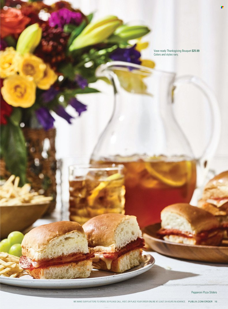 Publix Gather & Share Catering Guide - Fall/Winter 2021 - Page 15