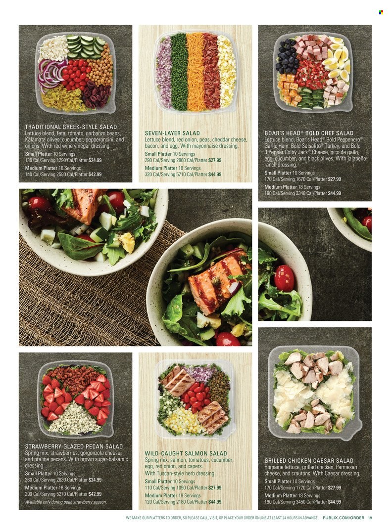 Publix Gather & Share Catering Guide - Fall/Winter 2021 - Page 19