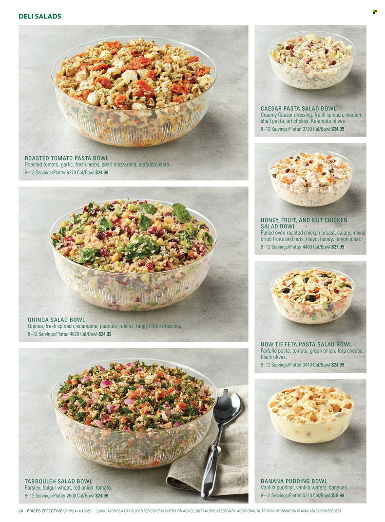 Publix Gather & Share Catering Guide - Fall/Winter 2021 - Page 20