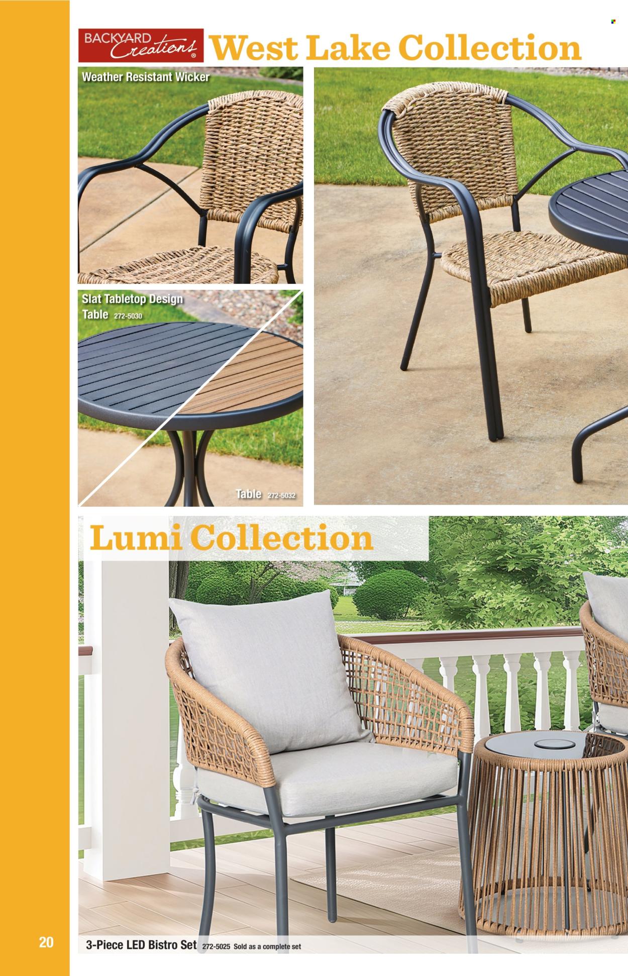 Menards Outdoor Living 2026 Catalog - Page 20