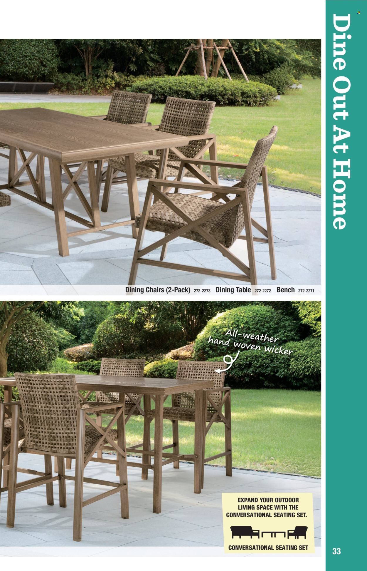 Menards Outdoor Living 2026 Catalog - Page 33