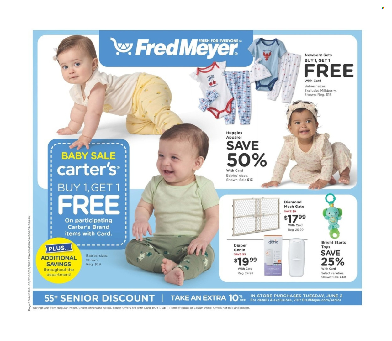 Fred Meyer Home & Apparel Ad - Page 1