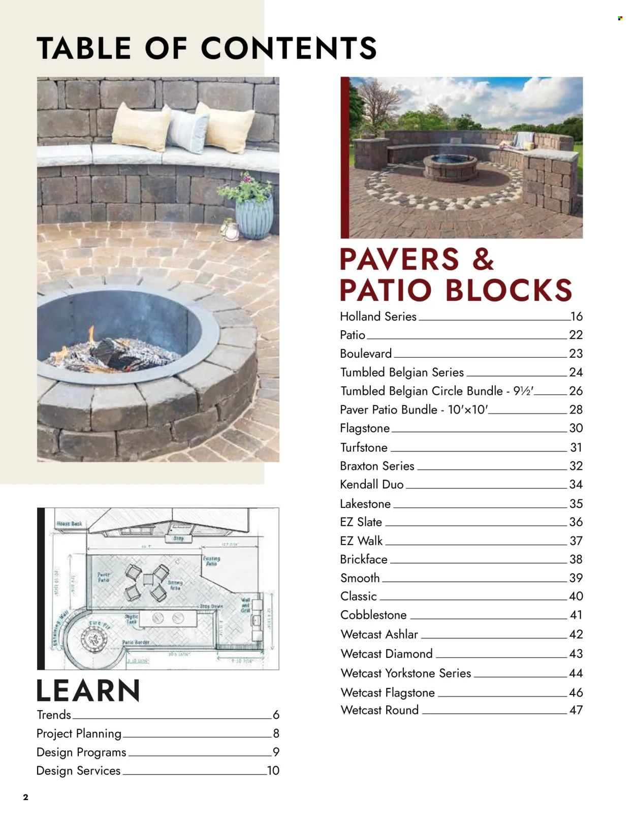 Menards - Landscape Concrete Block Catalog - Page 2