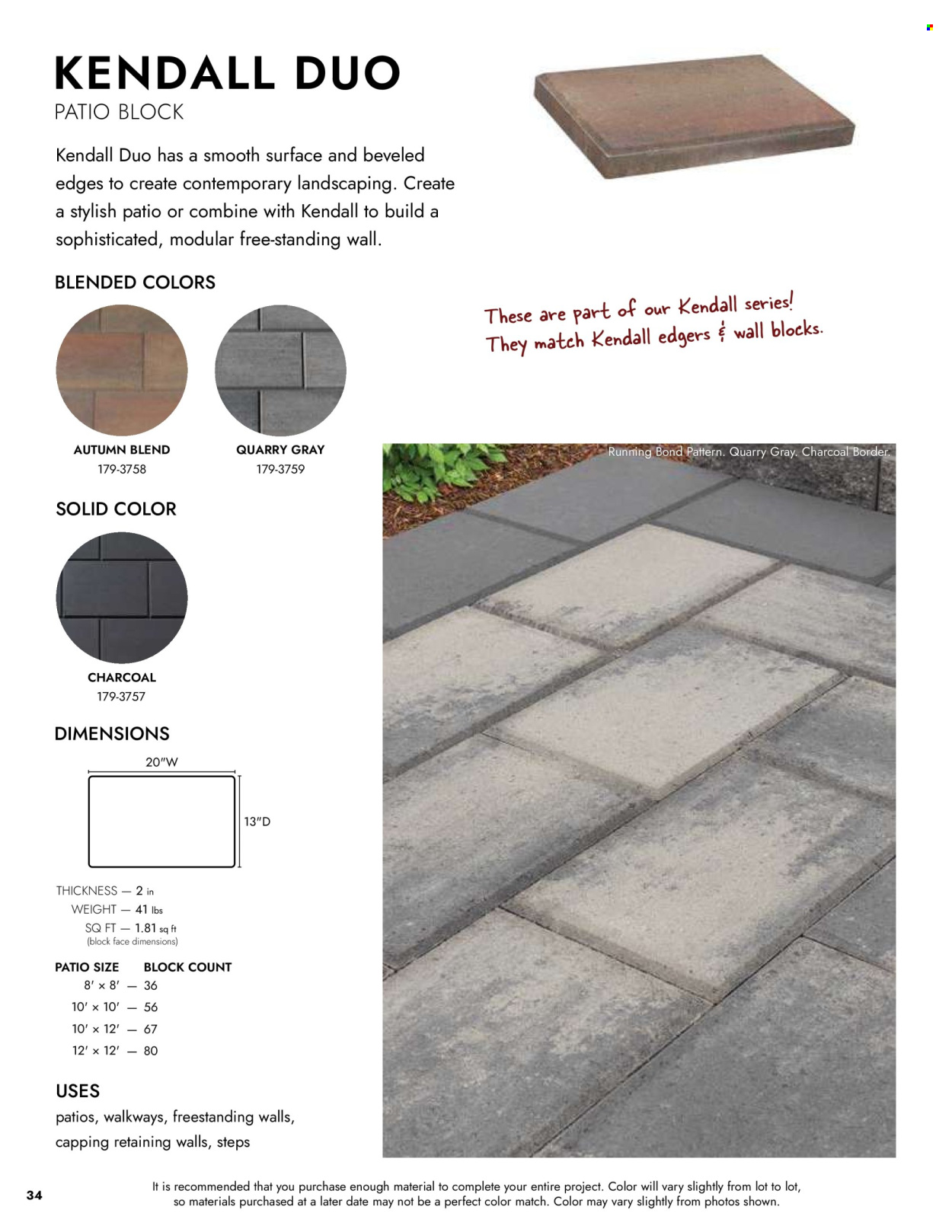 Menards - Landscape Concrete Block Catalog - Page 35