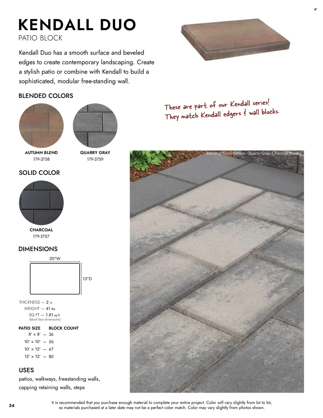 Menards - Landscape Concrete Block Catalog - Page 35