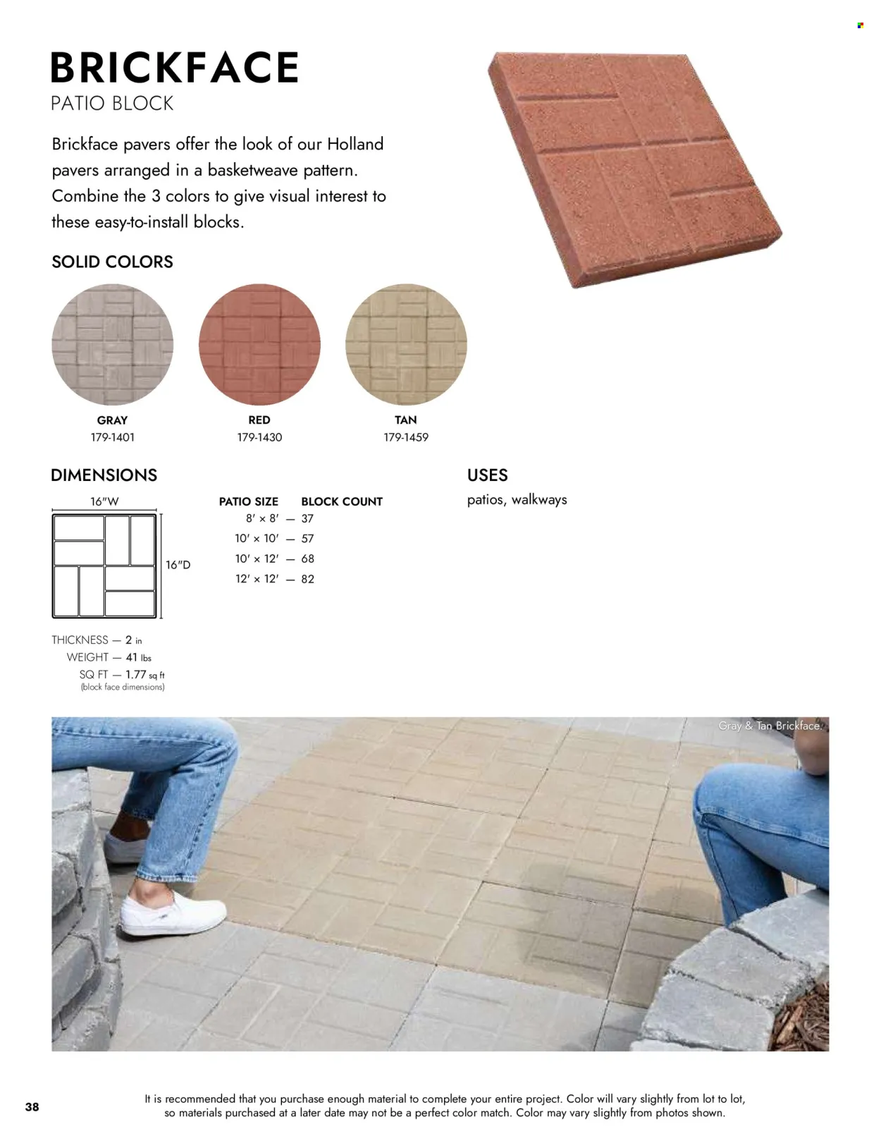 Menards - Landscape Concrete Block Catalog - Page 39