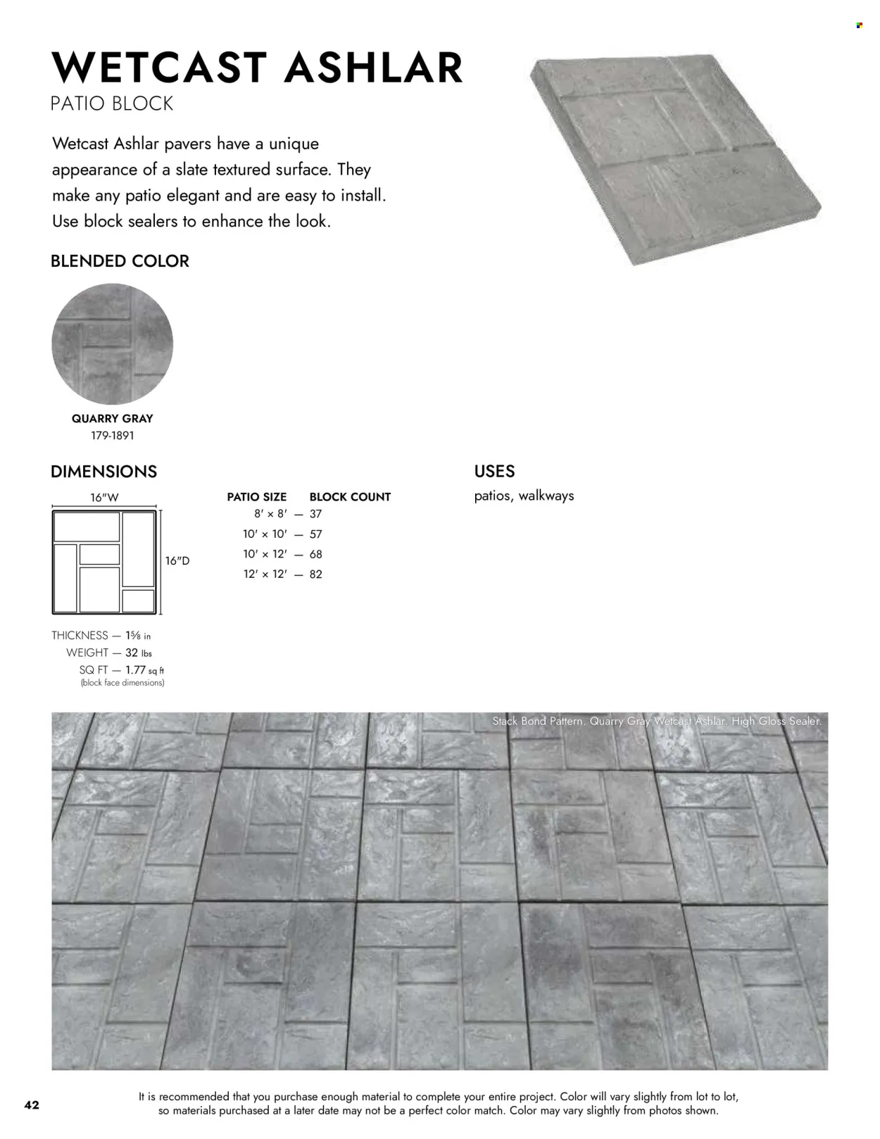 Menards - Landscape Concrete Block Catalog - Page 43