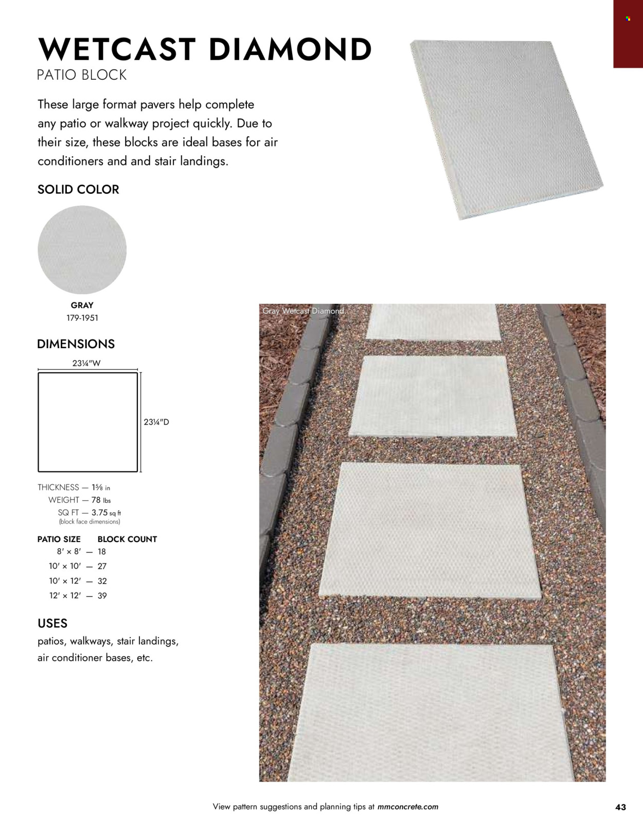 Menards - Landscape Concrete Block Catalog - Page 44