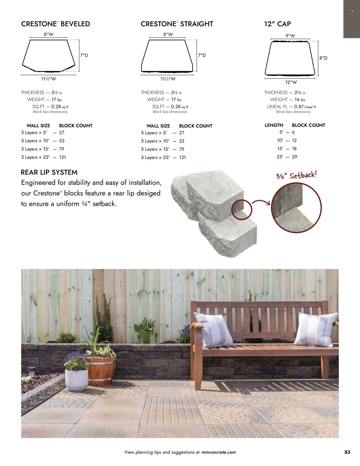 Menards - Landscape Concrete Block Catalog - Page 54