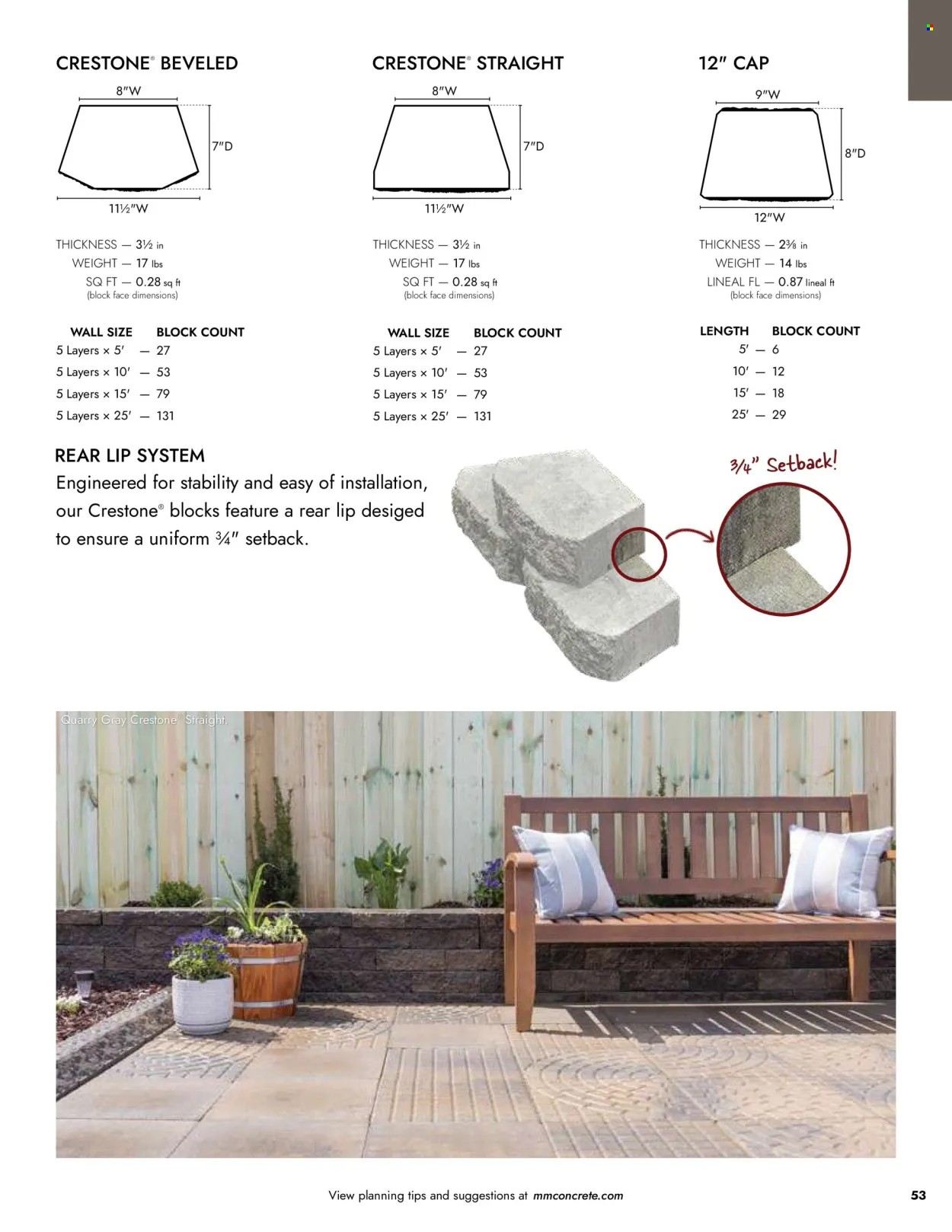 Menards - Landscape Concrete Block Catalog - Page 54