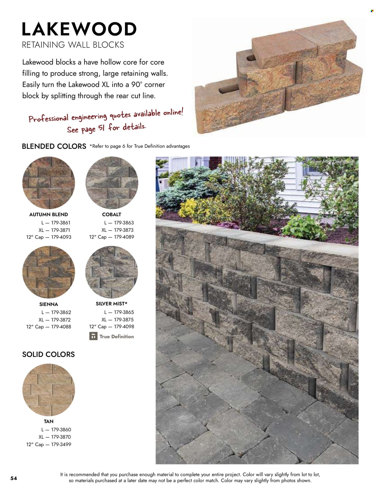 Menards - Landscape Concrete Block Catalog - Page 55