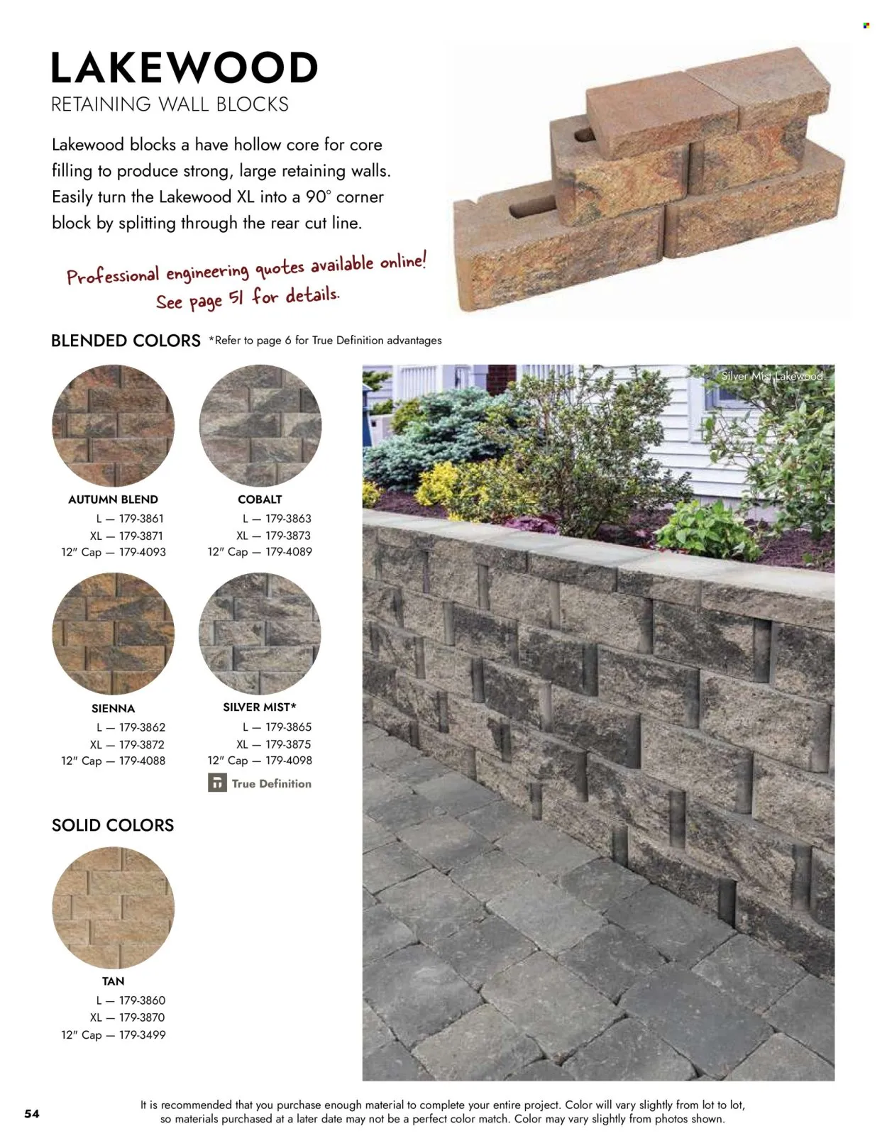 Menards - Landscape Concrete Block Catalog - Page 55