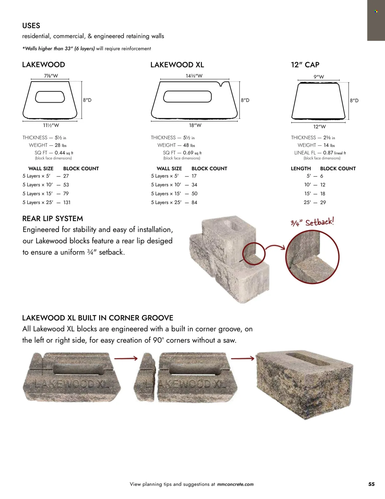 Menards - Landscape Concrete Block Catalog - Page 56