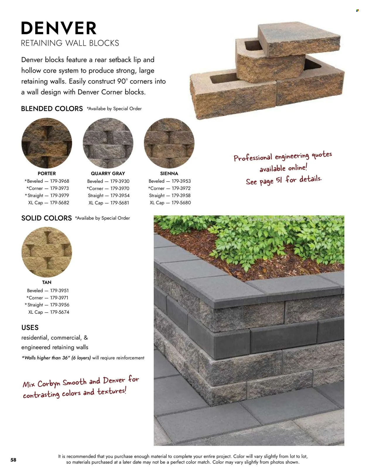 Menards - Landscape Concrete Block Catalog - Page 59