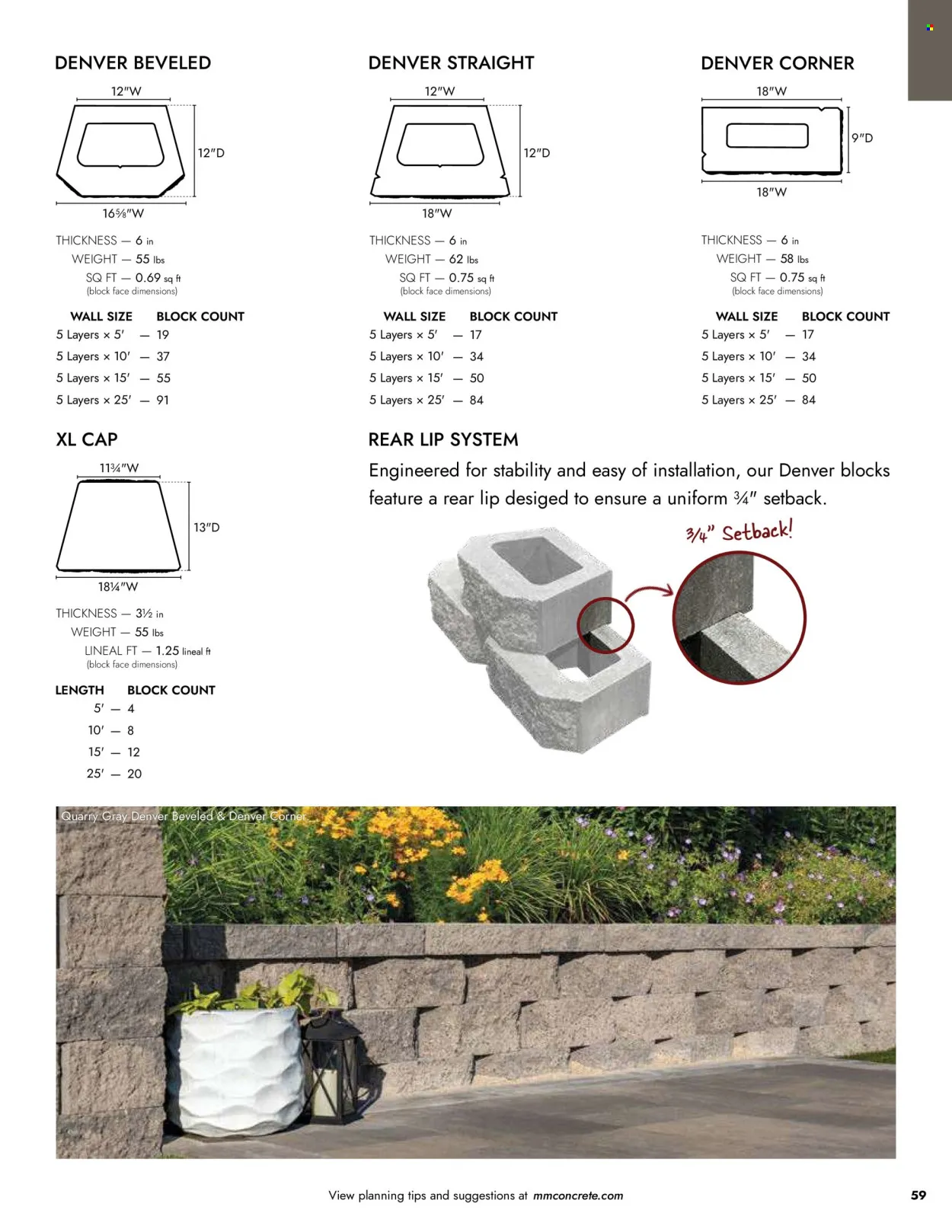 Menards - Landscape Concrete Block Catalog - Page 60