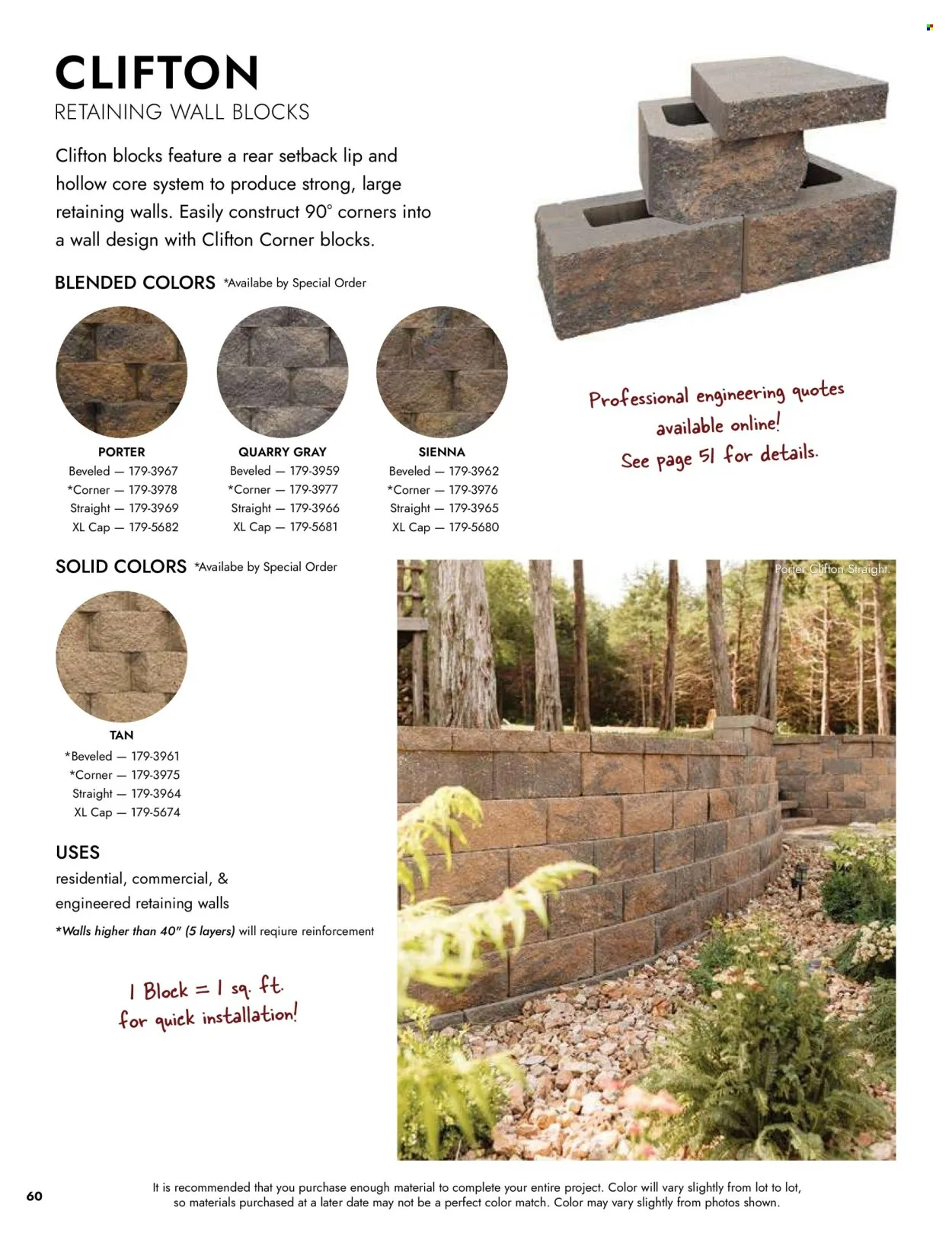 Menards - Landscape Concrete Block Catalog - Page 61