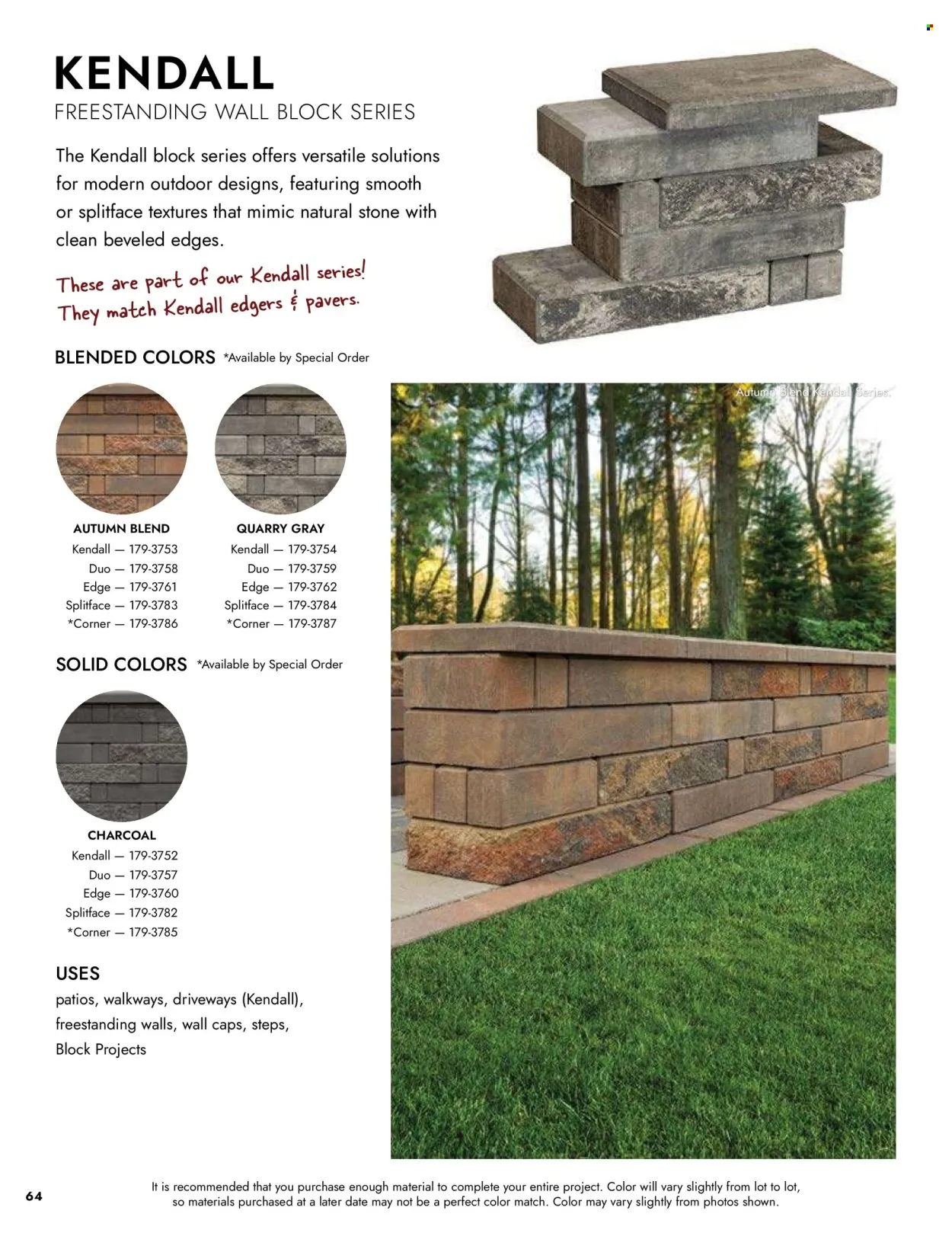 Menards - Landscape Concrete Block Catalog - Page 65
