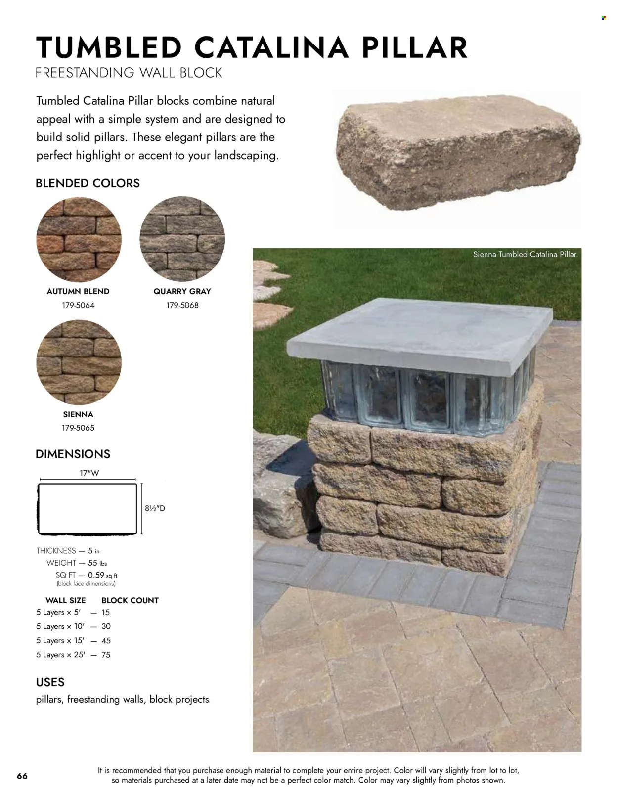 Menards - Landscape Concrete Block Catalog - Page 67