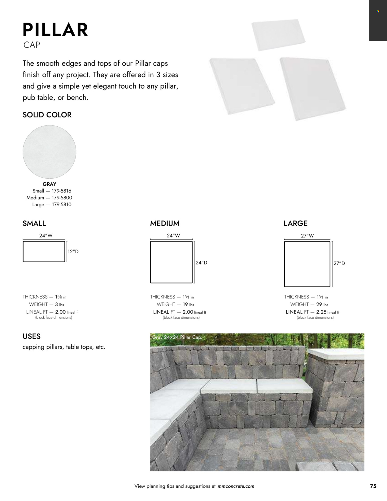 Menards - Landscape Concrete Block Catalog - Page 76