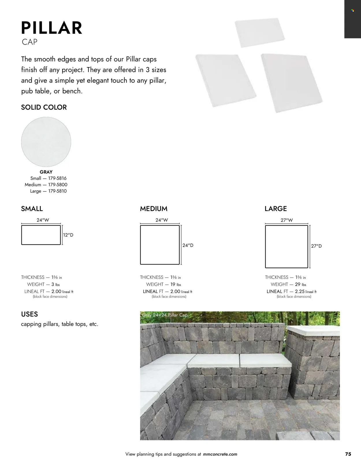 Menards - Landscape Concrete Block Catalog - Page 76