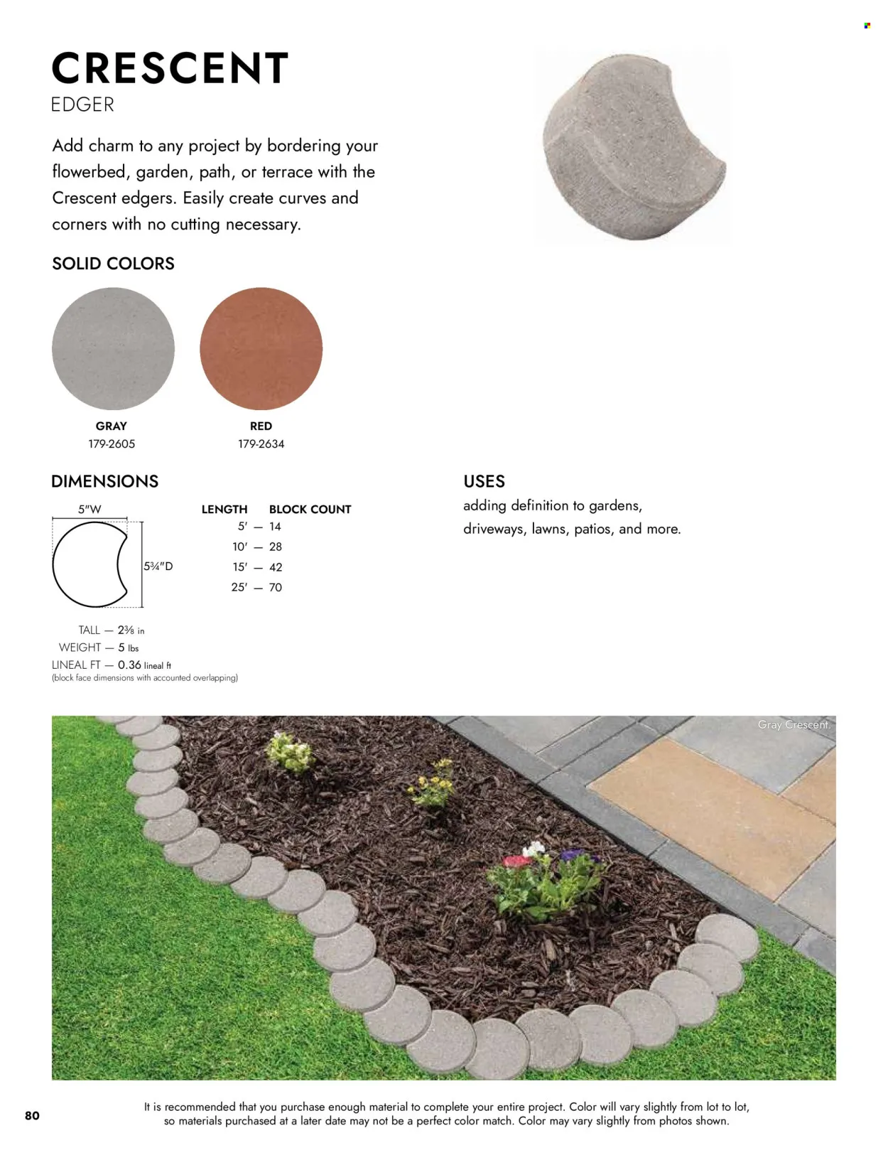 Menards - Landscape Concrete Block Catalog - Page 81