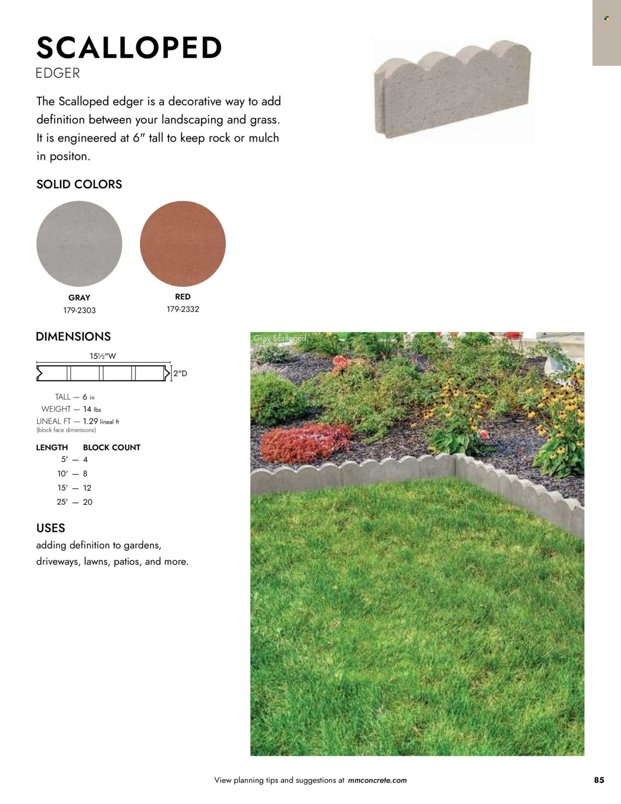 Menards - Landscape Concrete Block Catalog - Page 86
