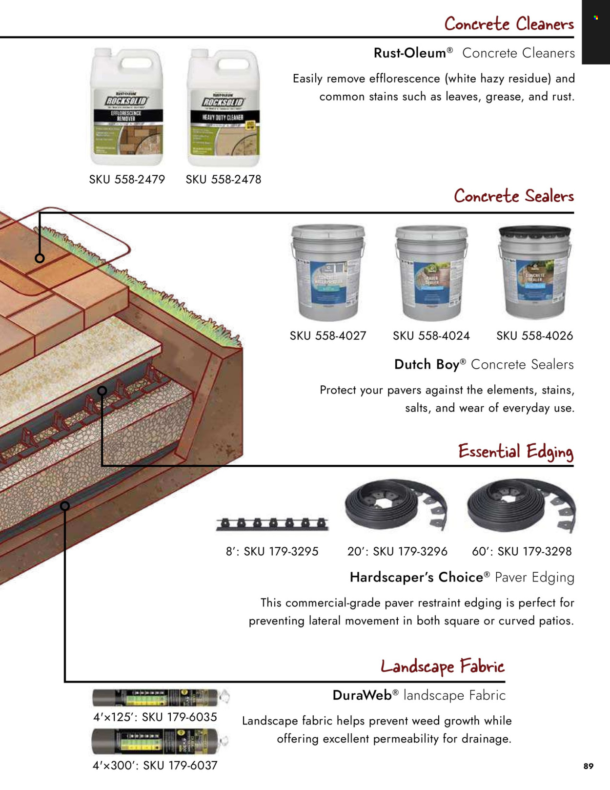 Menards - Landscape Concrete Block Catalog - Page 90