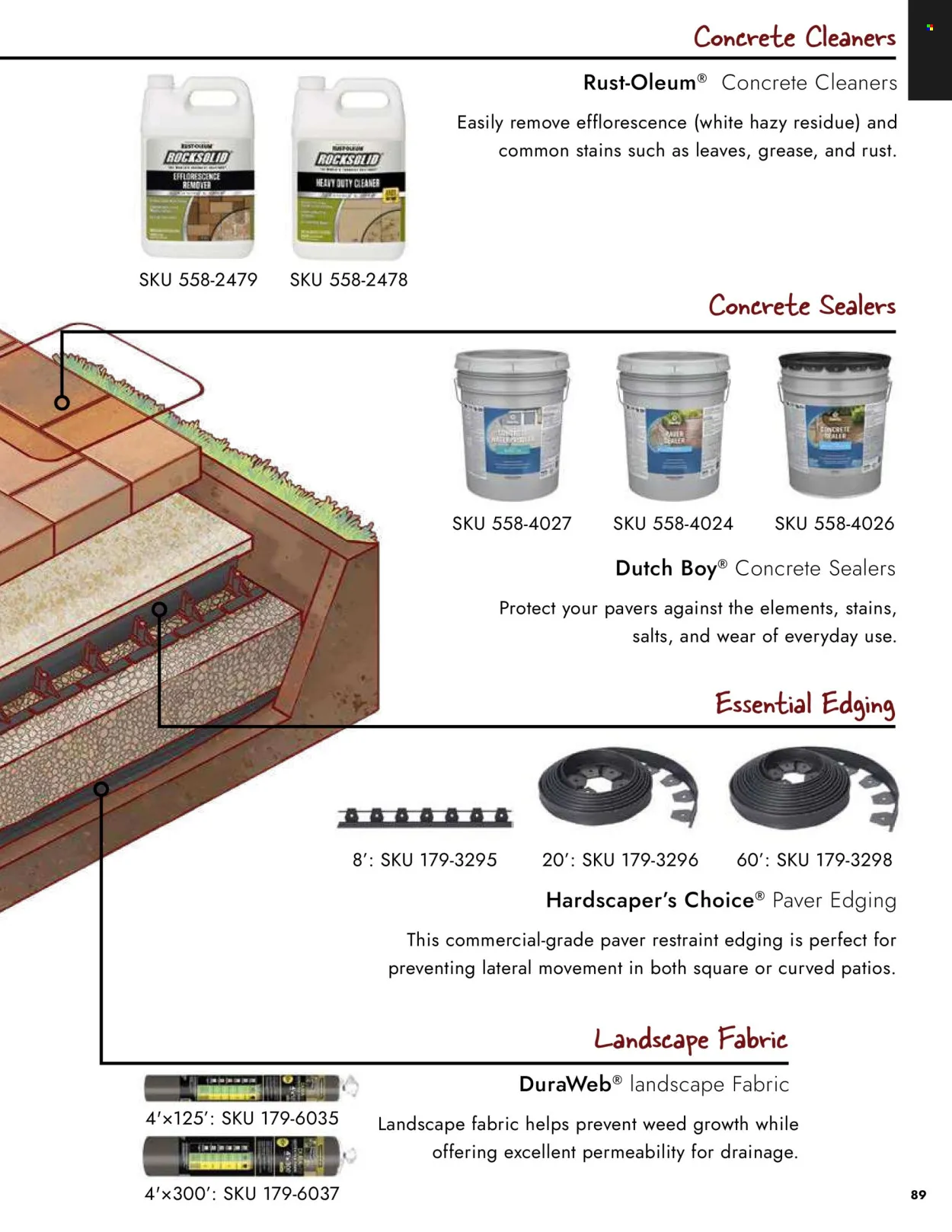 Menards - Landscape Concrete Block Catalog - Page 90