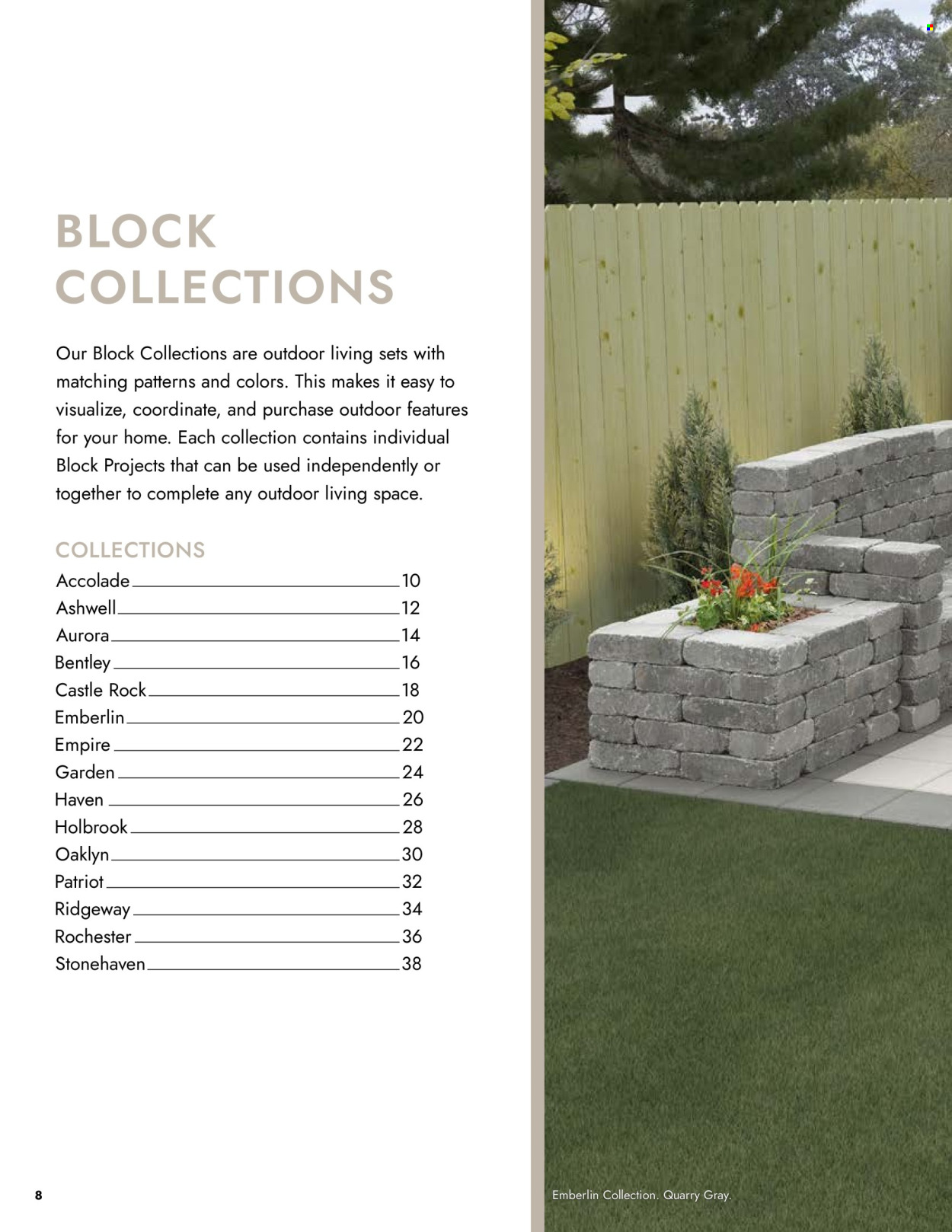 Menards - Outdoor Living Block Projects & Bundles Catalog - Page 8